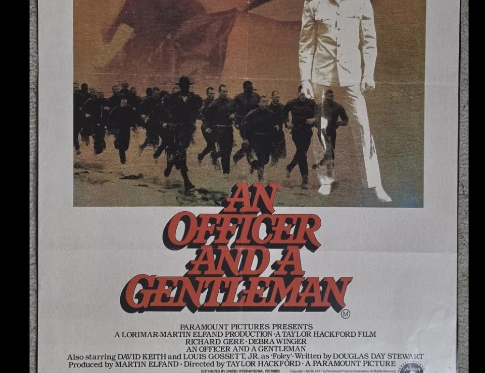 An Officer and a Gentleman 1982 Original Australian One Sheet Richard Gere – photo 7