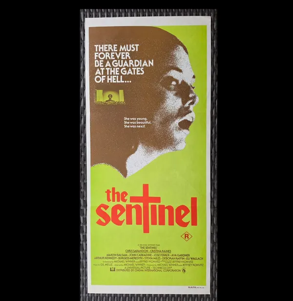 The Sentinel 1977 Original Australian Daybill Horror Movie Poster