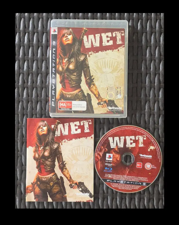 2009 WET PS3 PlayStation 3 Australian Release Complete w/ Manual