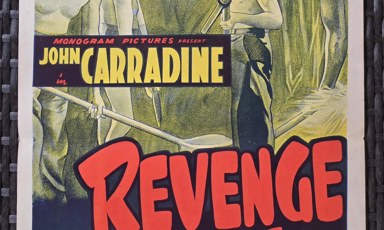 1943 Revenge of the Zombies Original Australian Daybill Horror Movie Poster — photo 4