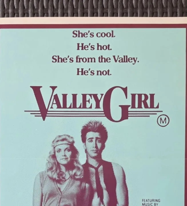 Valley Girl 1983 Original Australian Daybill Movie Poster Nicolas Cage 80s – photo 4