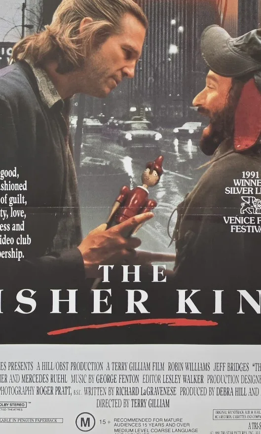 1991 The Fisher King Original Australian Daybill Movie Poster Robin Williams – photo 10