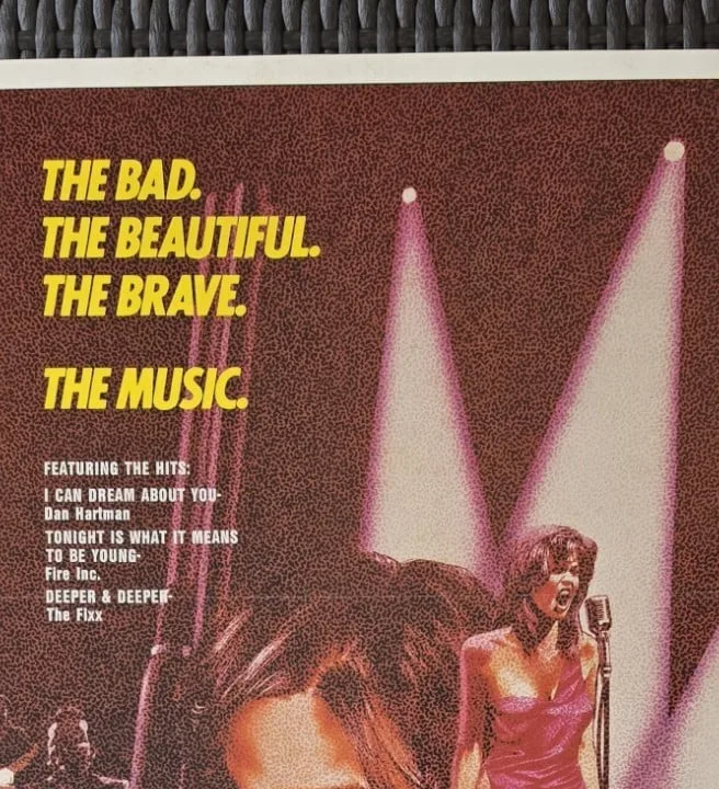 Streets of Fire 1984 Original Australian Daybill Movie Poster Diane Lane – photo 4