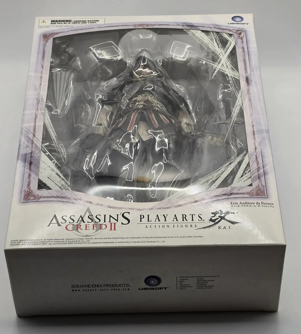 2010 Assassin's Creed II Play Arts Kai Ezio Auditore Factory Sealed Figure – photo 10