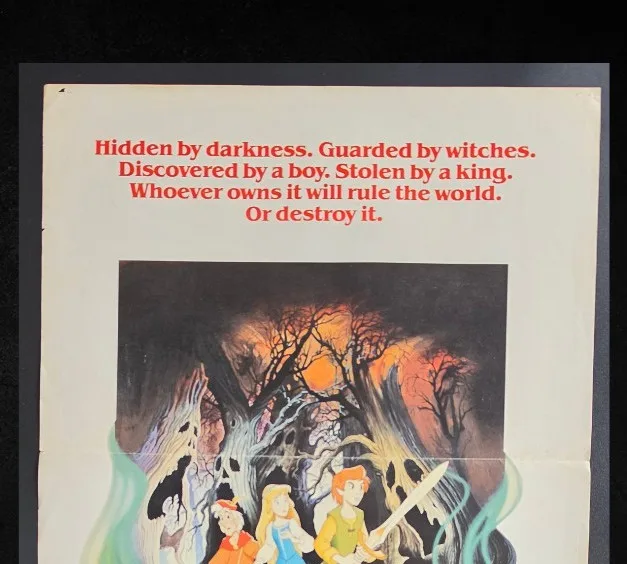 1985 The Black Cauldron Original Australian Daybill Disney Movie Poster E – photo 6