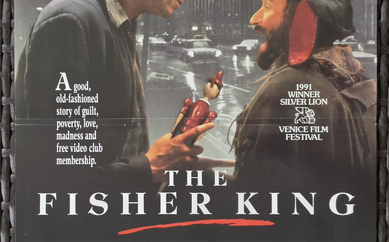 1991 The Fisher King Original Australian Daybill Movie Poster Robin Williams – photo 5