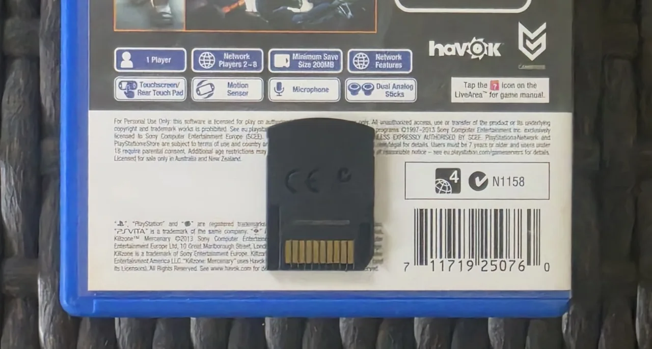 2013 Killzone Mercenary PS Vita Australian Release R18+ No Manual – photo 4