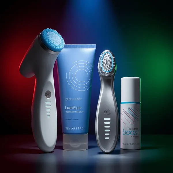 ageLOC® LumiSpa® iO & ageLOC Boost® Kit Blue
