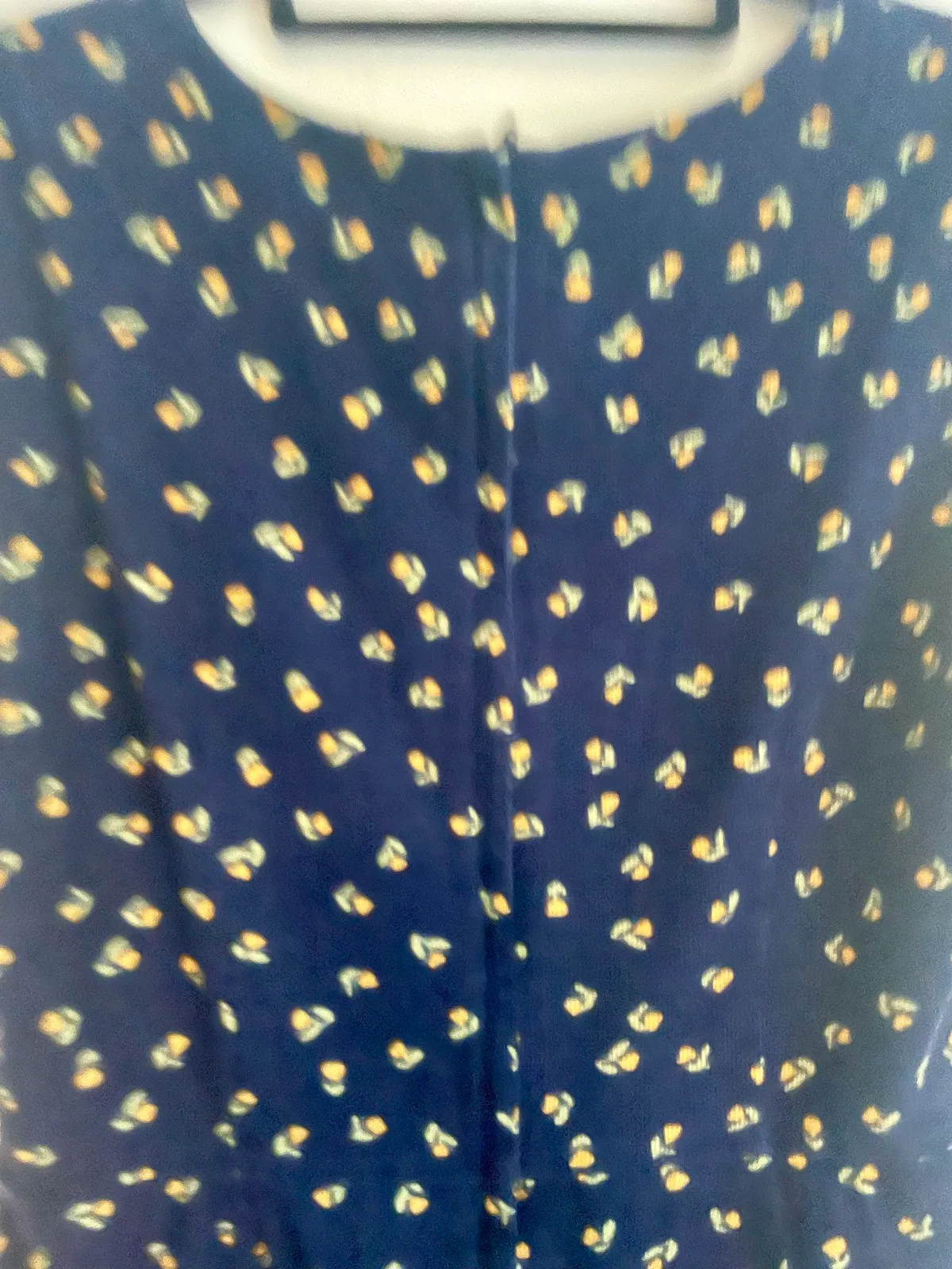 Princess Highway Navy Floral Cotton Dress Size 12 – photo 4