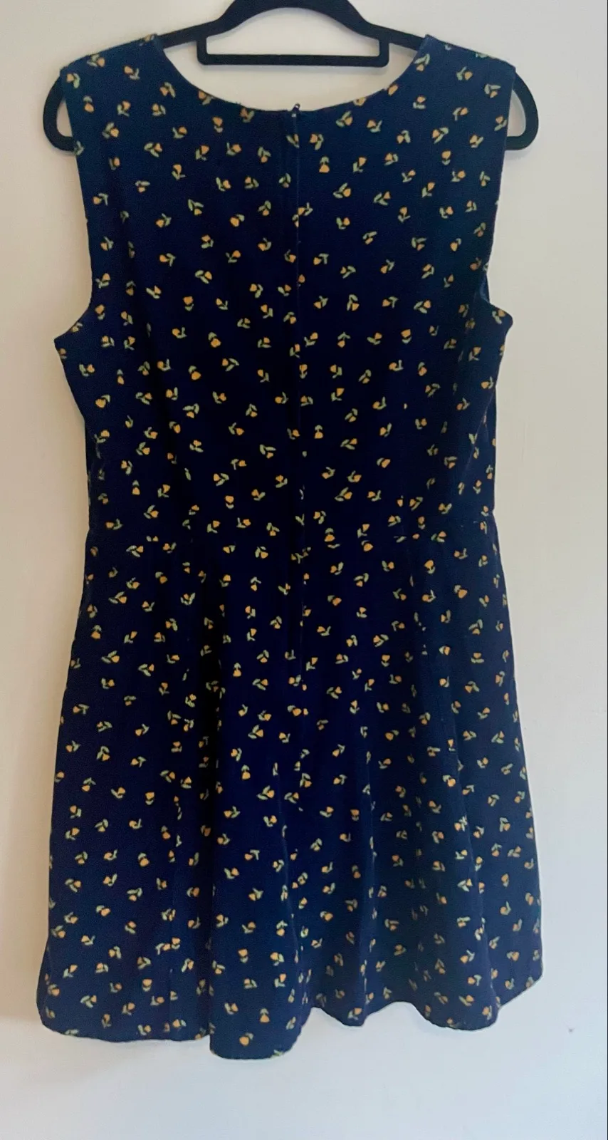 Princess Highway Navy Floral Cotton Dress Size 12 – photo 3