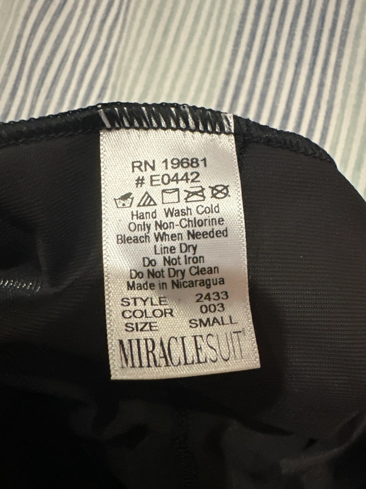 NEW Miraclesuit BackWrap Shaping Camisole Black SML | Extra Firm Control | Tags — photo 5