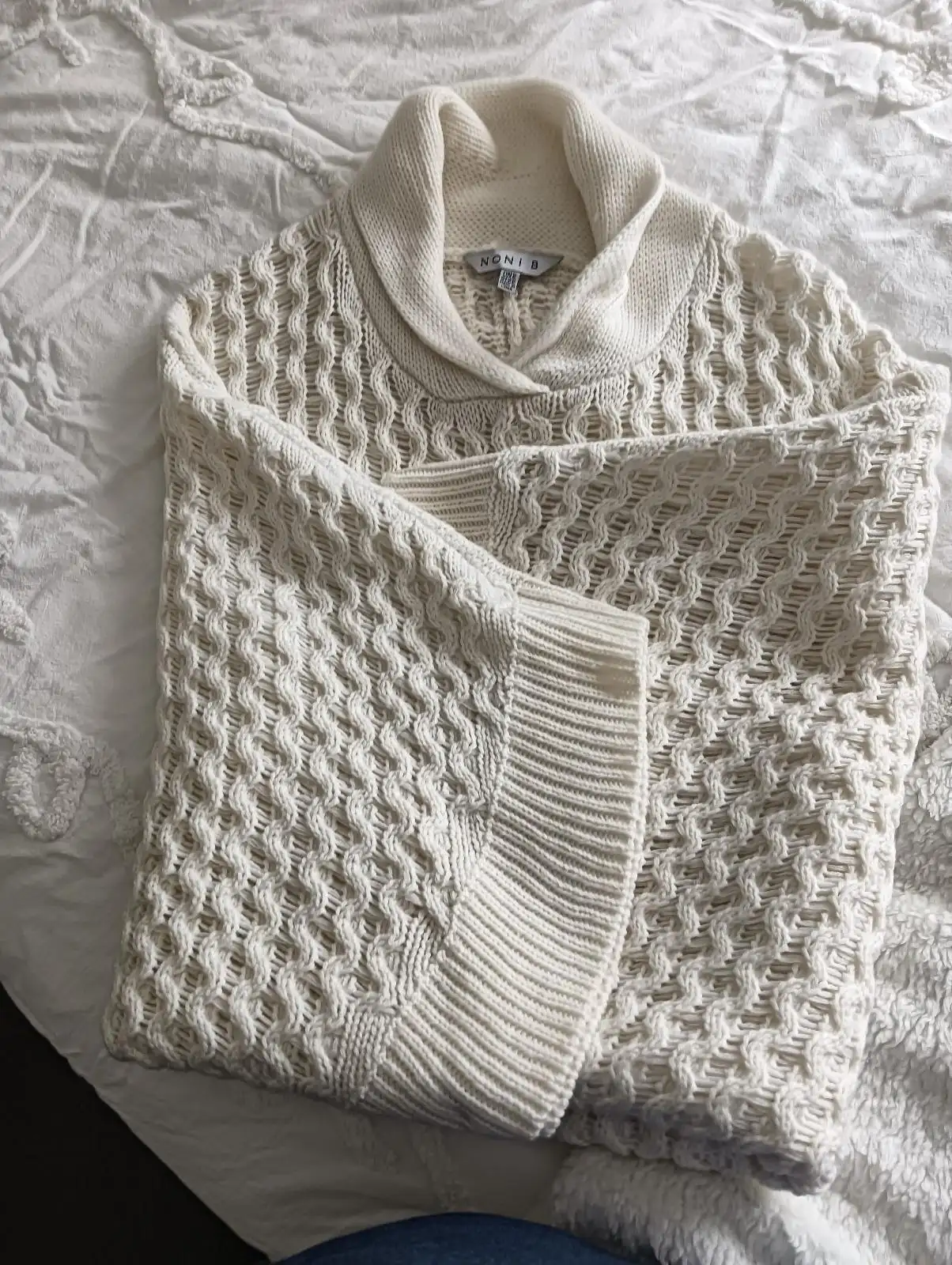 Women's Knitted Poncho – photo 5