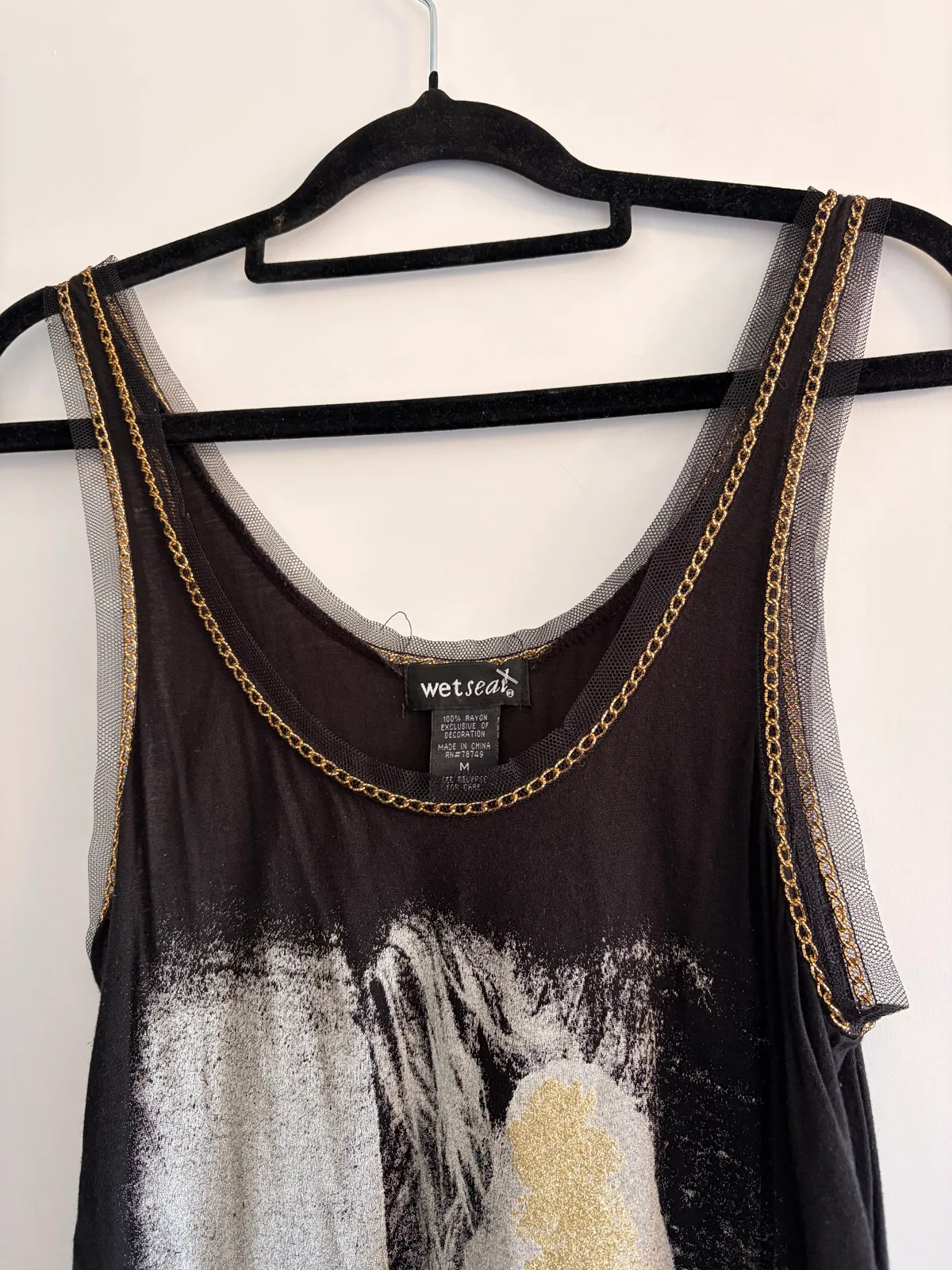 Wet seal Y2K camisole top - Medium — photo 2