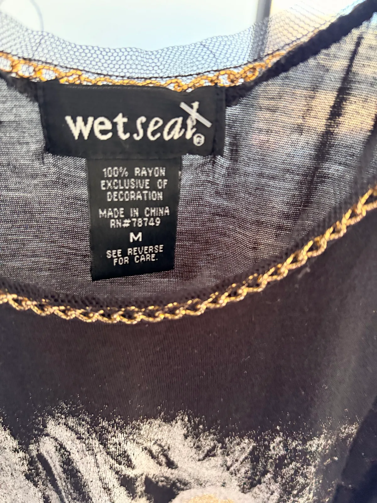 Wet seal Y2K camisole top - Medium — photo 5