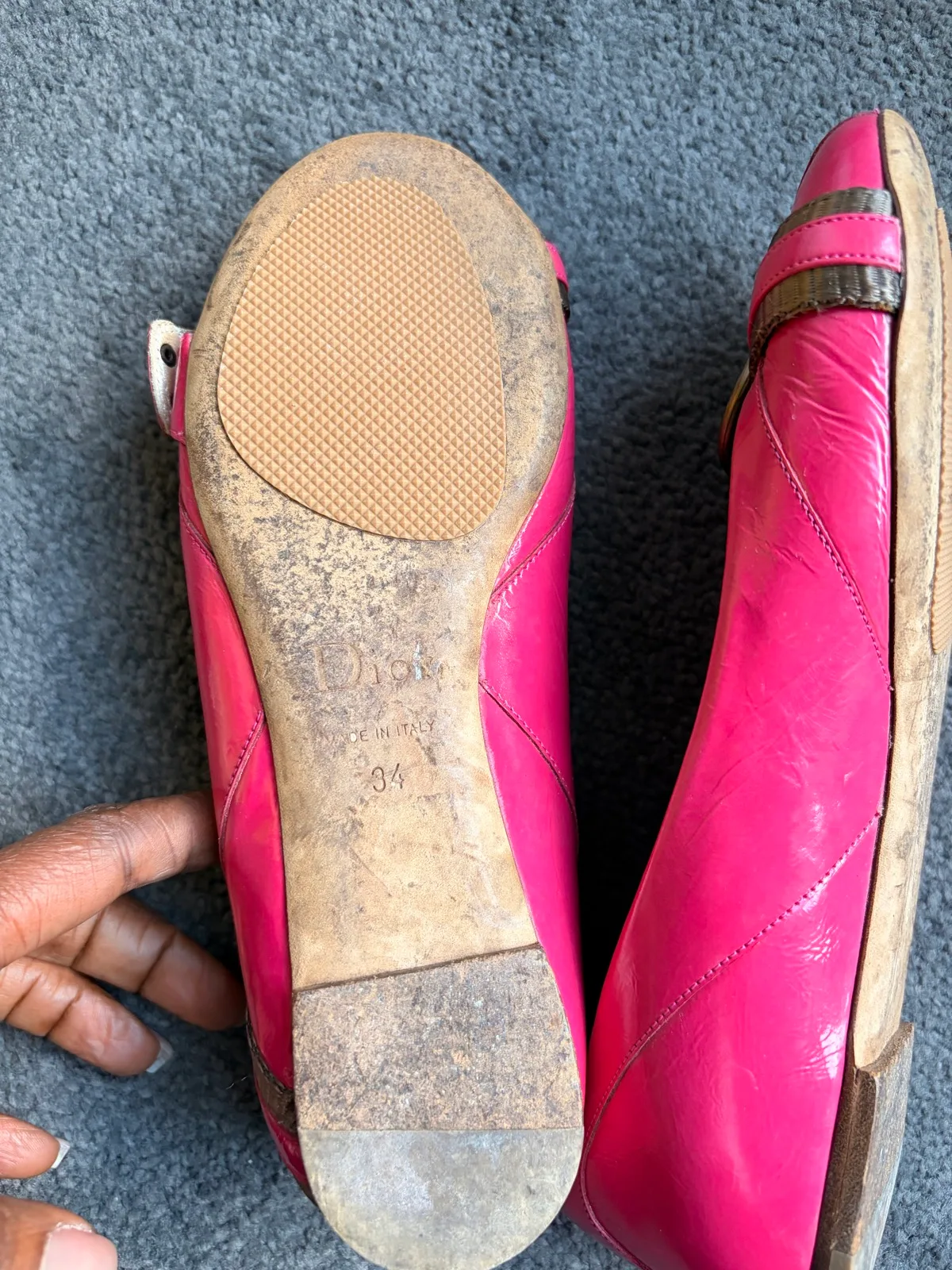 Vintage Dior Ballet flats - size 34 — photo 3
