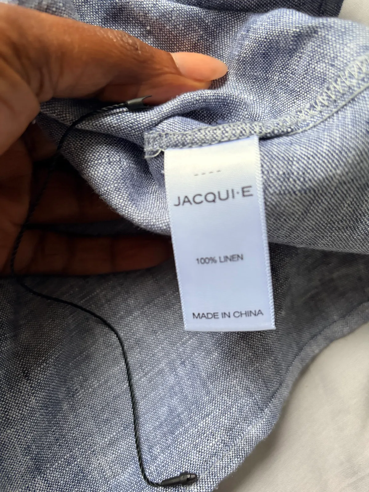Jacquie 100% Linen top - size 18 — photo 5