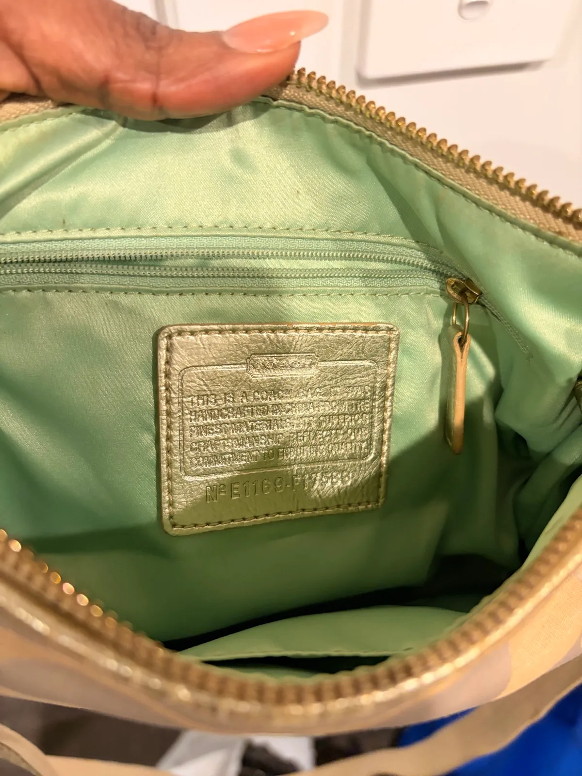 Coach appliqué Y2K bag — photo 6