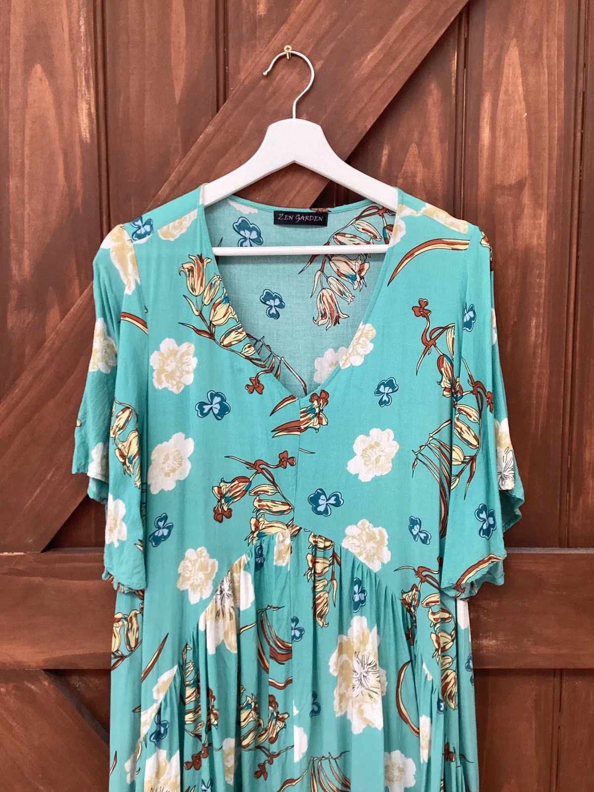 Zen Garden ladies midi dress Size 12 Good Condition. — photo 2