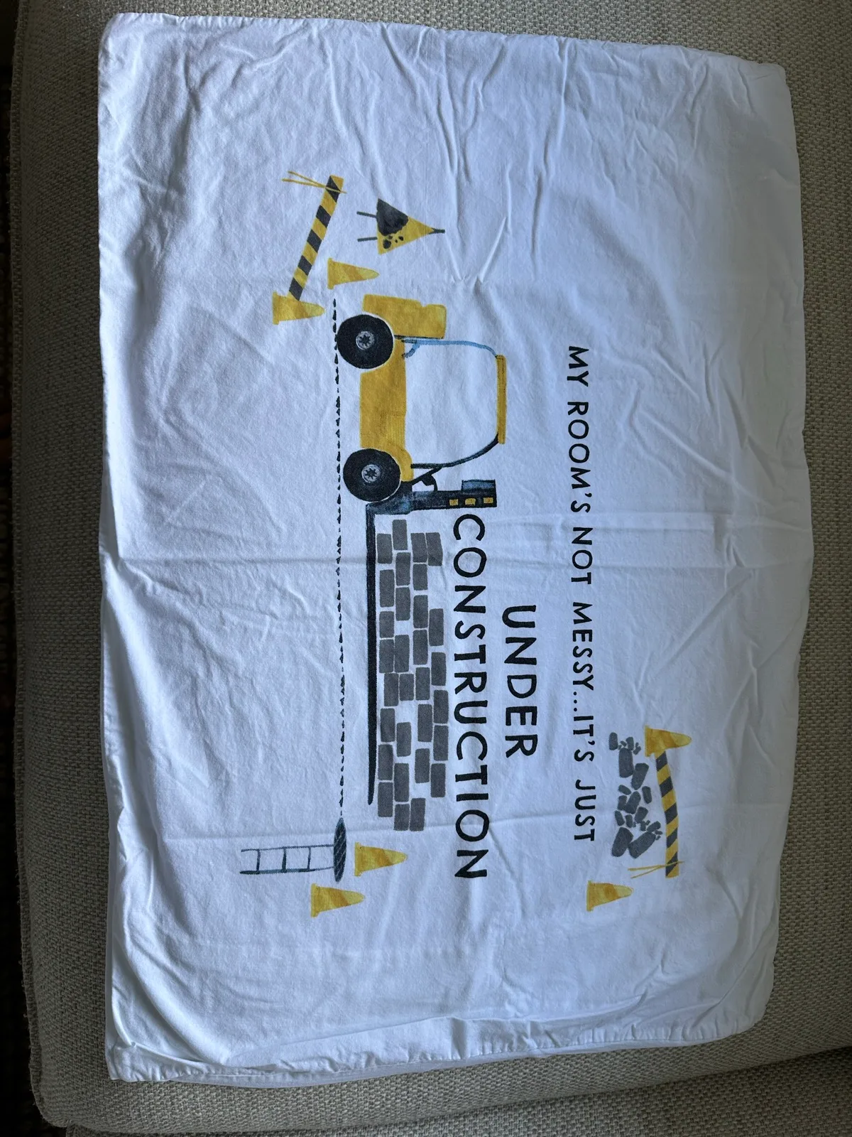 Adairs Kids Double Bed Under Construction Bundle — photo 4