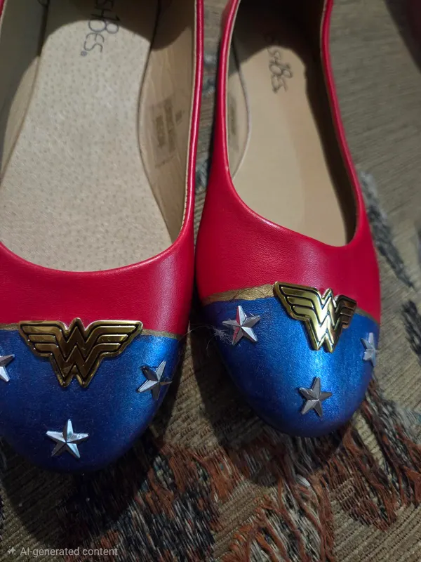 Wonder Woman BIallet flats