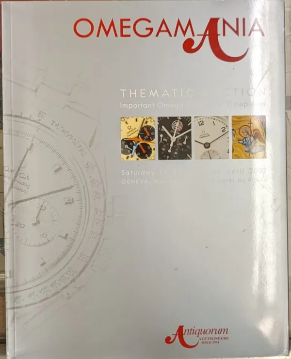 OMEGAMANIA 2007 Omega Auction Catalog