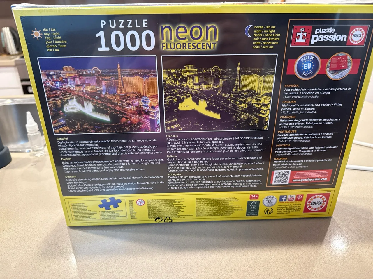 Jigsaw puzzle Neon Fluorescent new — photo 2