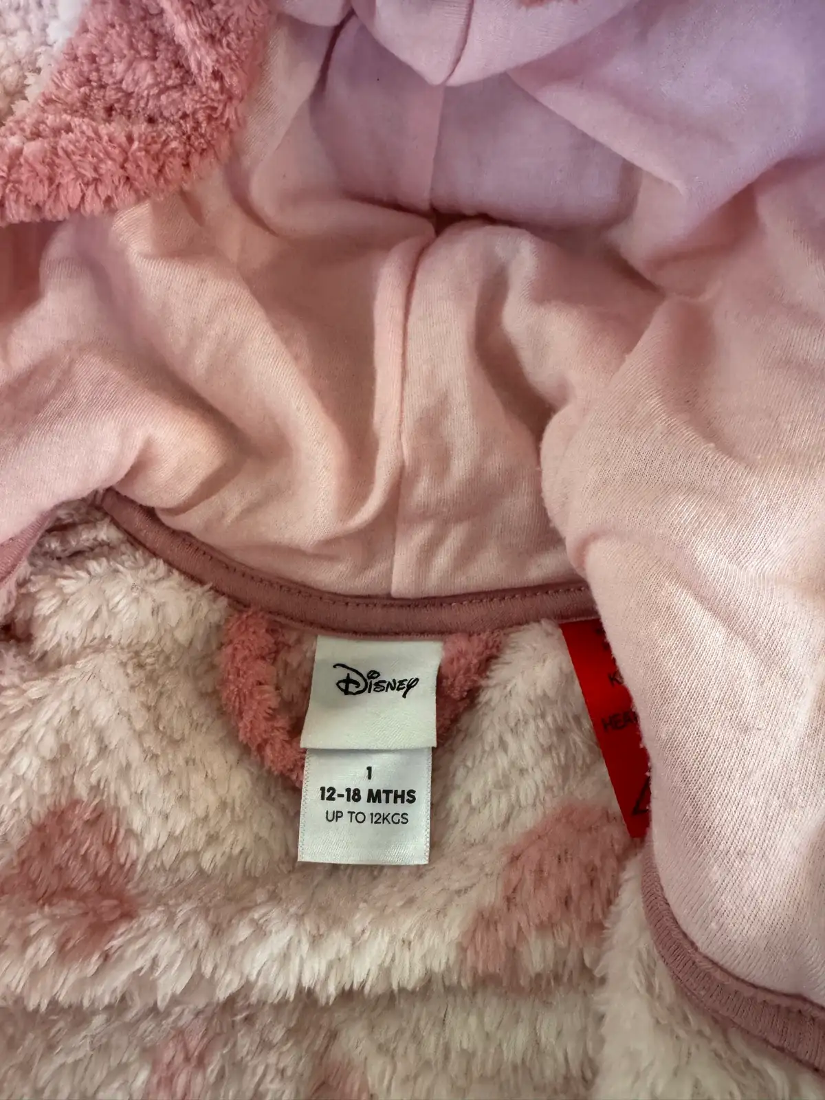 Disney Minnie Mouse dressing gown sz 1 – photo 5
