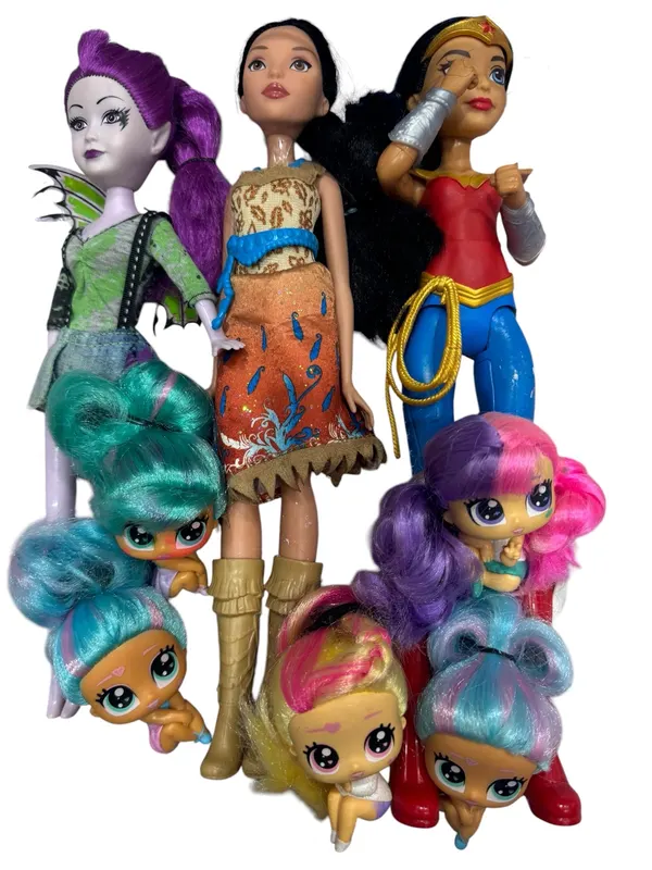 Mixed doll bundle 8 fairy,hero