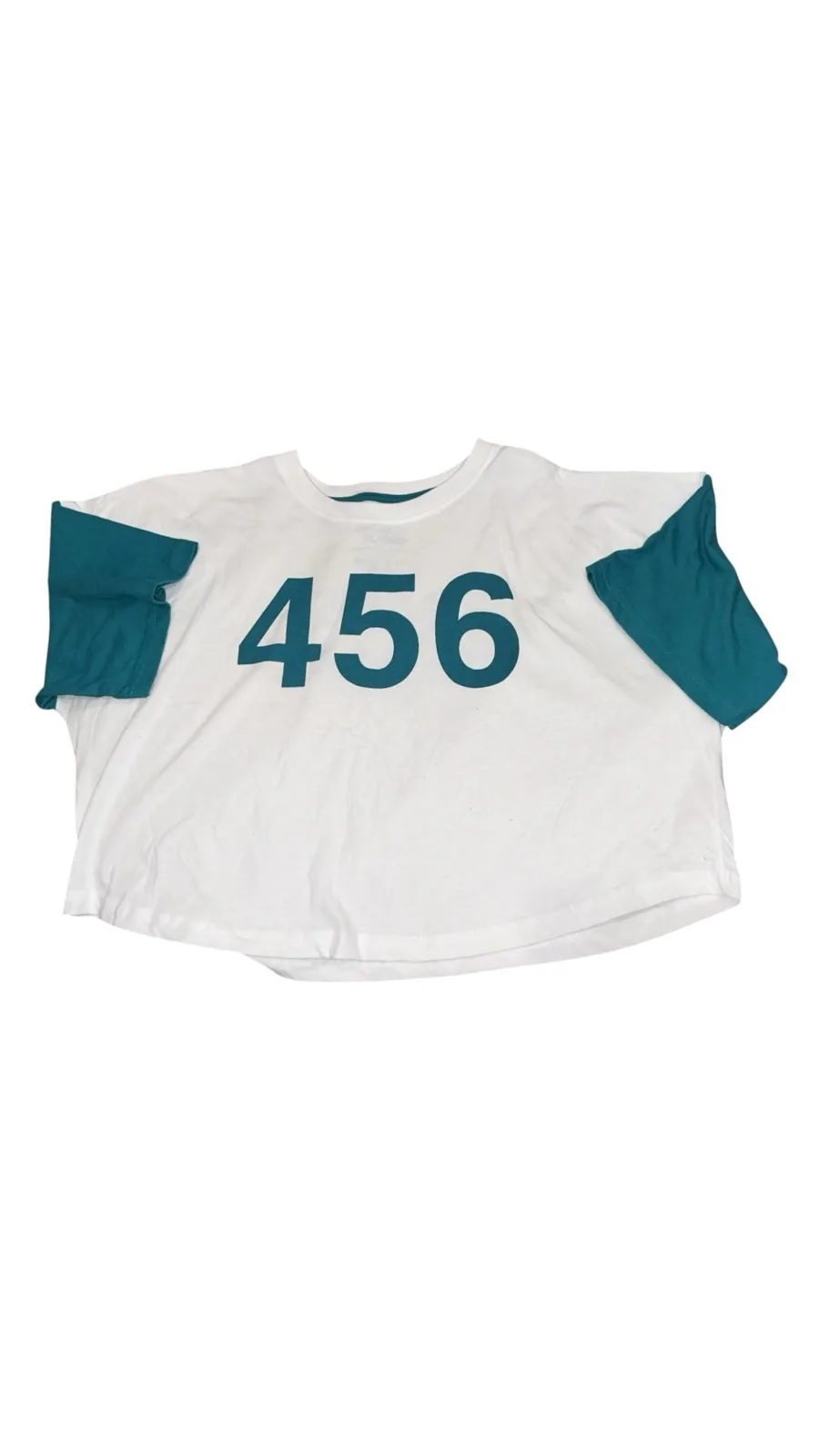 Squid games cropped boxy tshirt sz S — photo 2