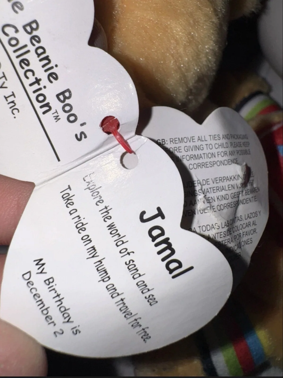 Ty beanie boo Jamal the camel – photo 6