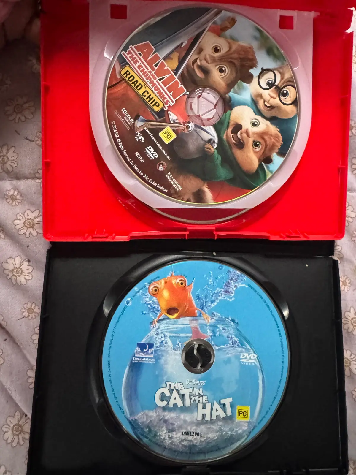 DVD cat in the hat & Alvin and the chipmunks – photo 4