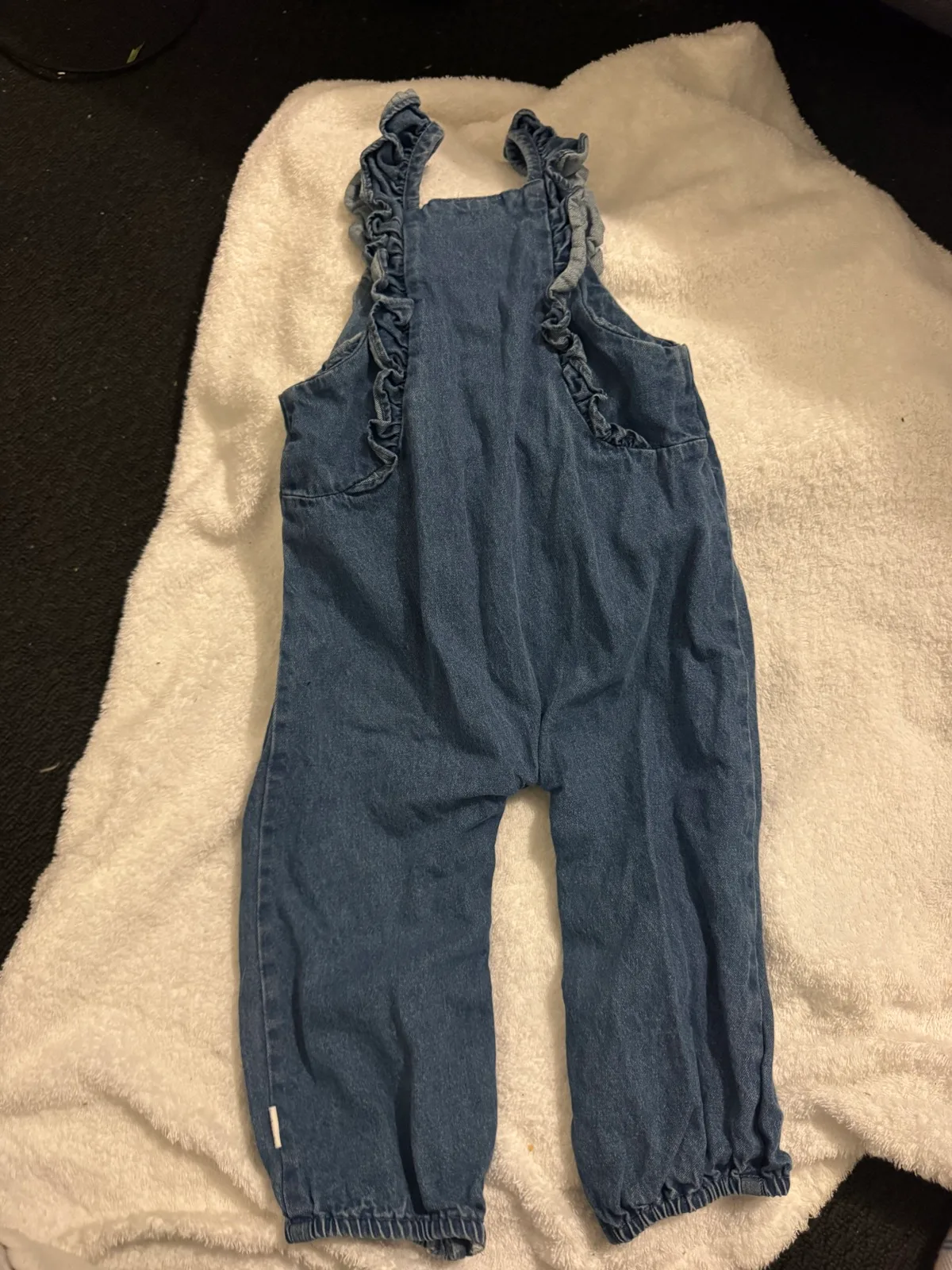 Jack & Milly sz 1 denim overalls – photo 5
