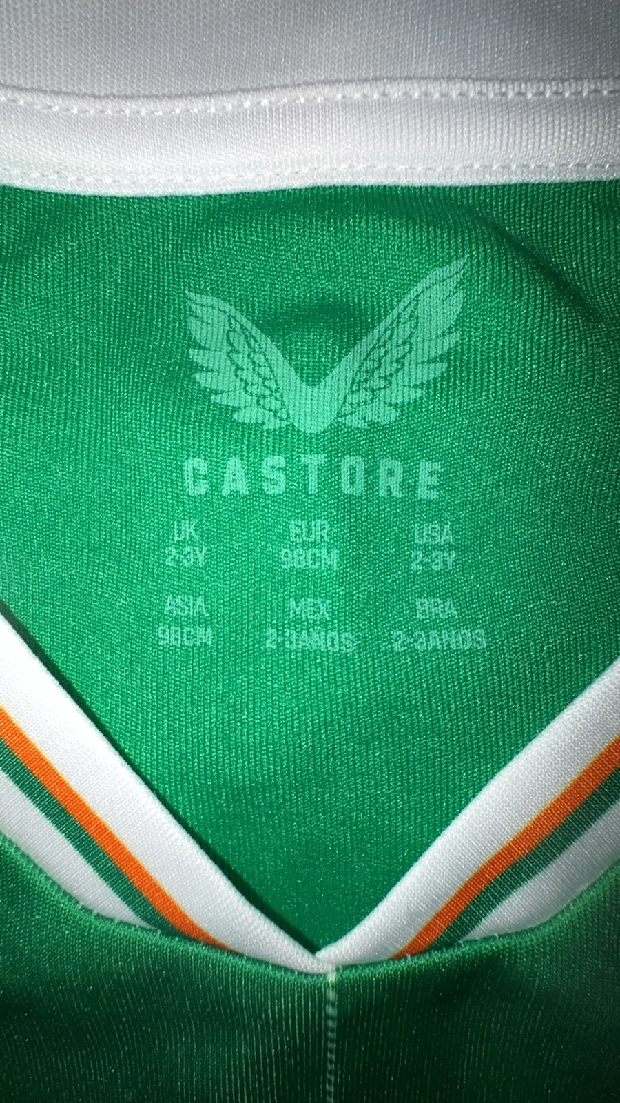 Castore kids Ireland football jersey 2-3y — photo 6