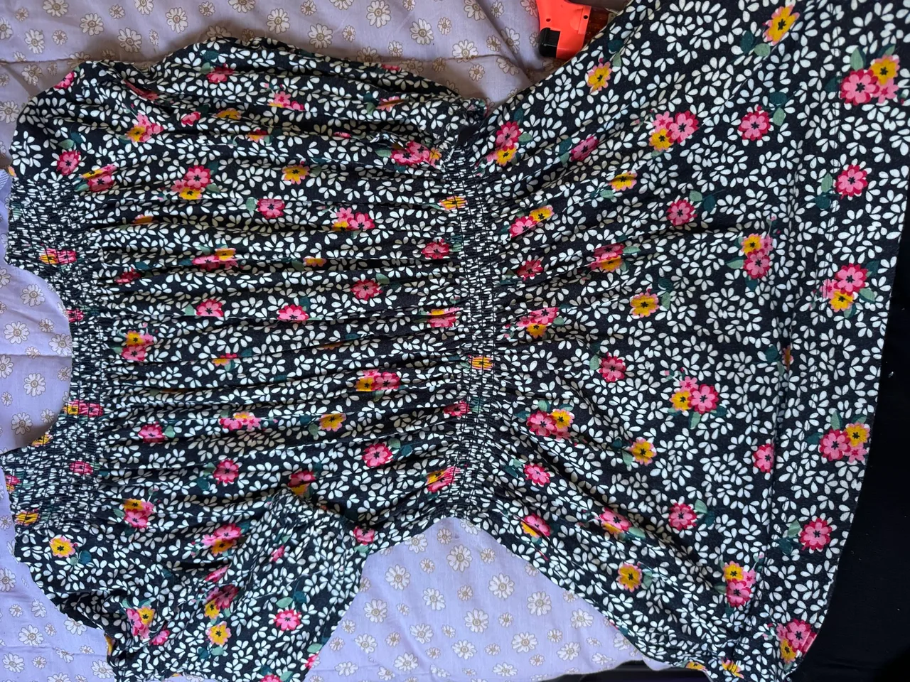 Milkshake l/sleeve floral dress sz7 — photo 5