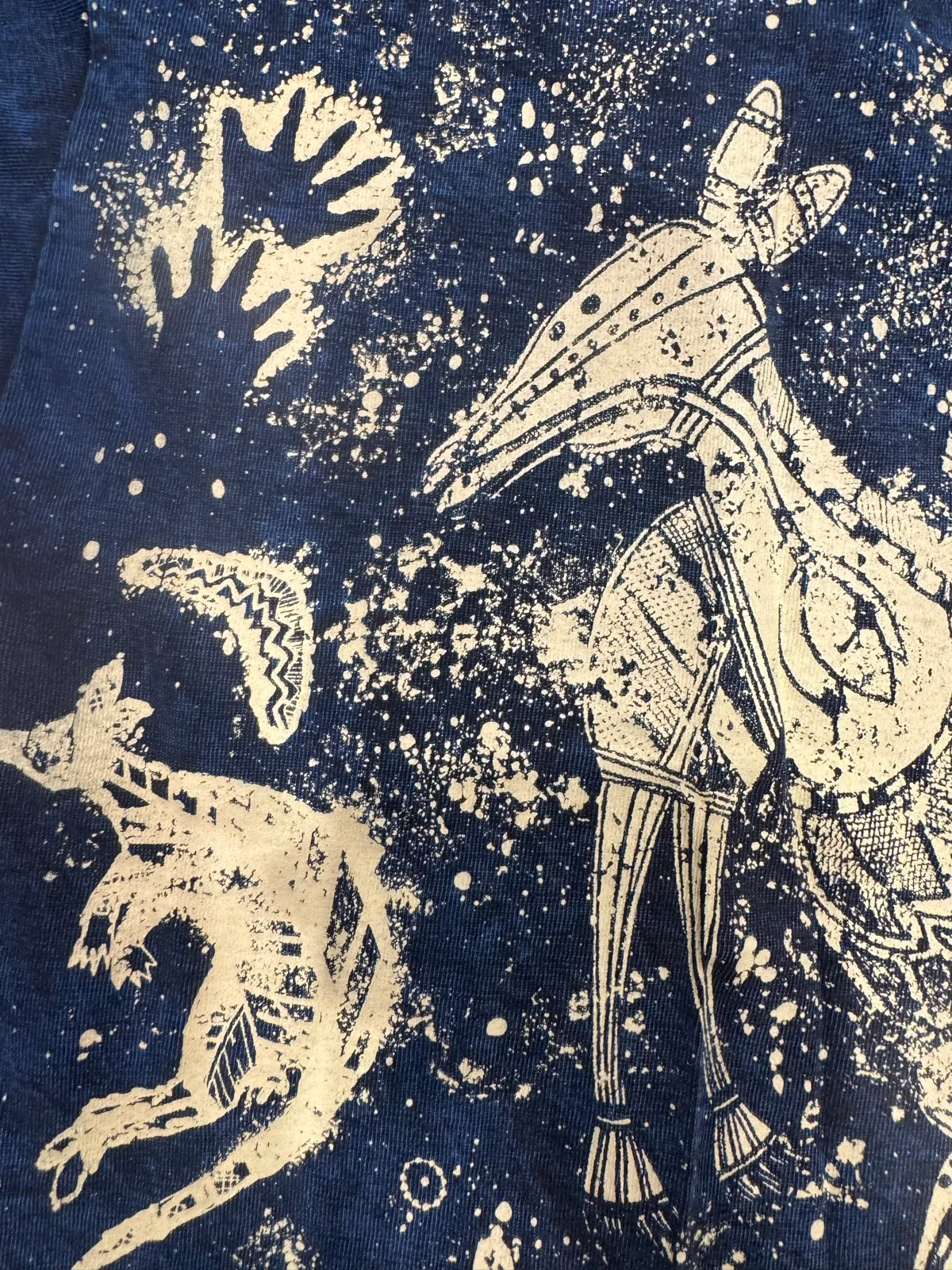 Vintage Aboriginal rock art tshirt — photo 4