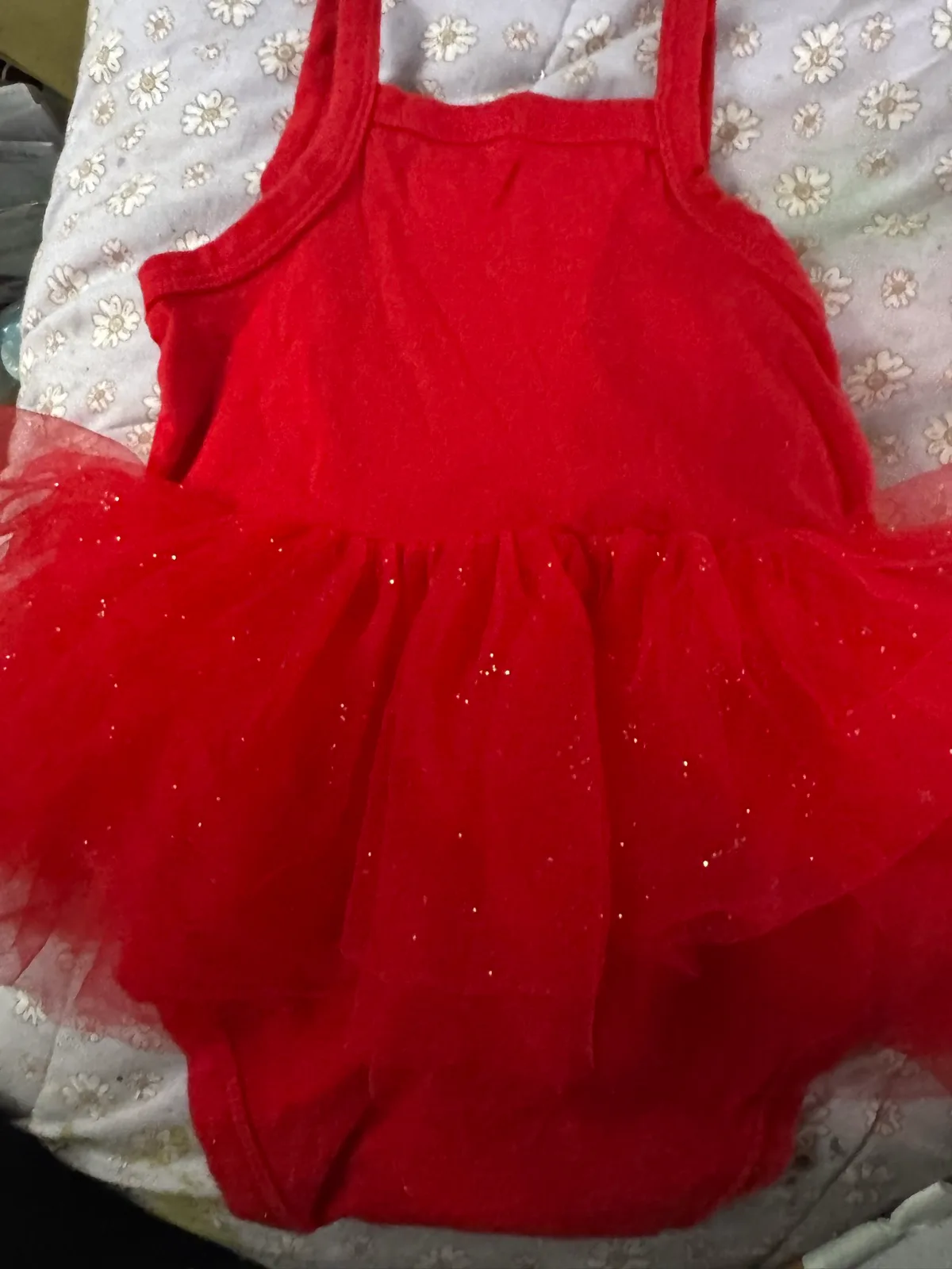 Baby girls red tutu Christmas dress – photo 6