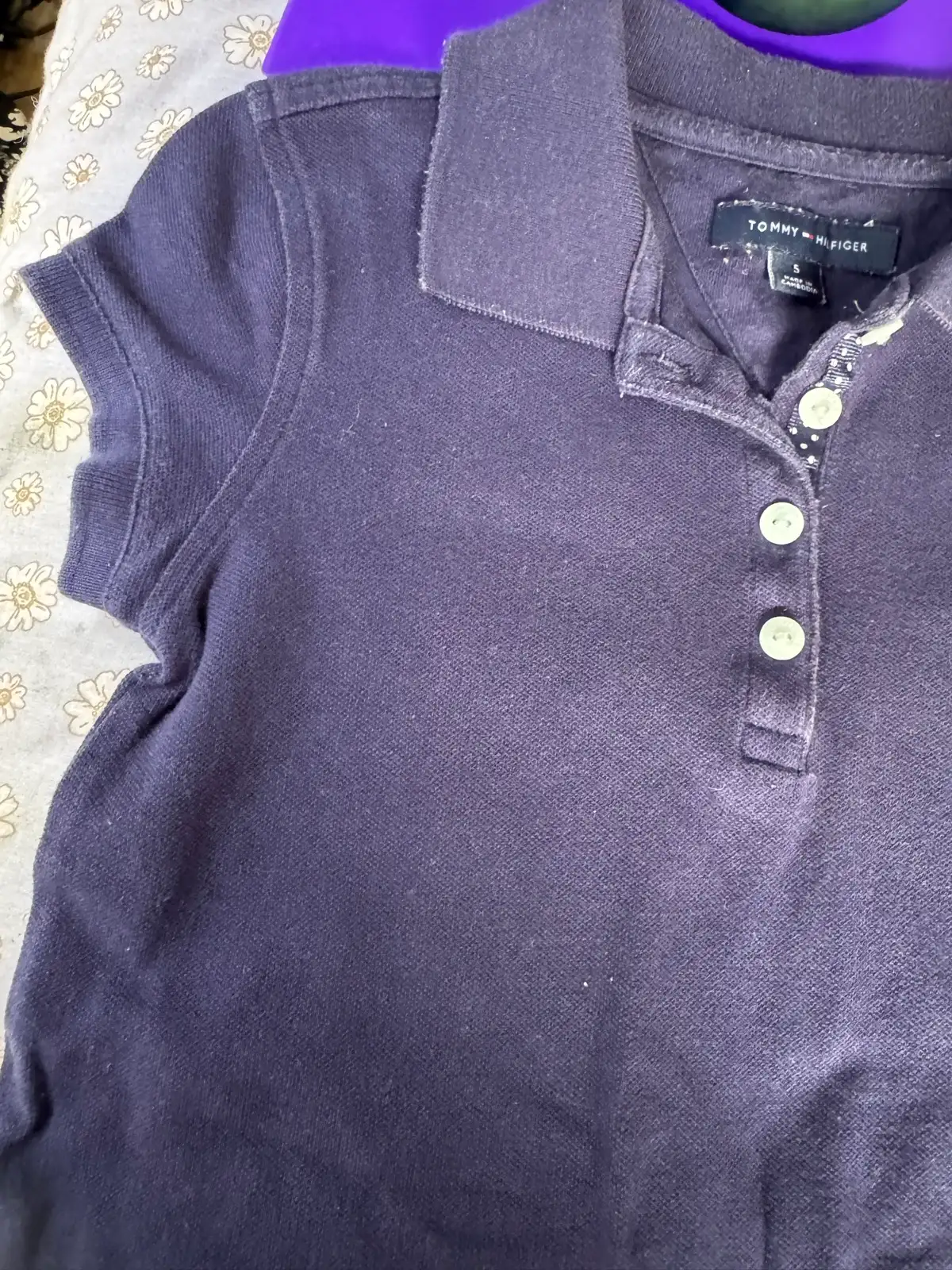 Tommy Hilfiger navy pleated tennis dress girls Sz 5 – photo 7