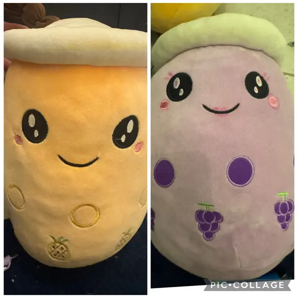 Grape&pineapple drink squishmallows