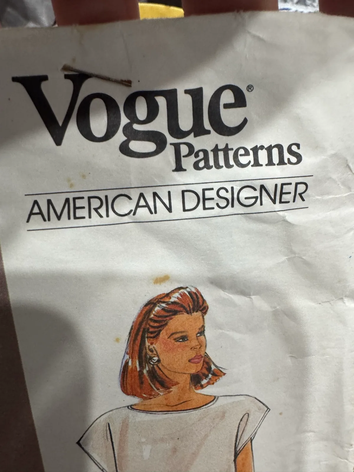 Vintage vogue designer uncut pattern – photo 5