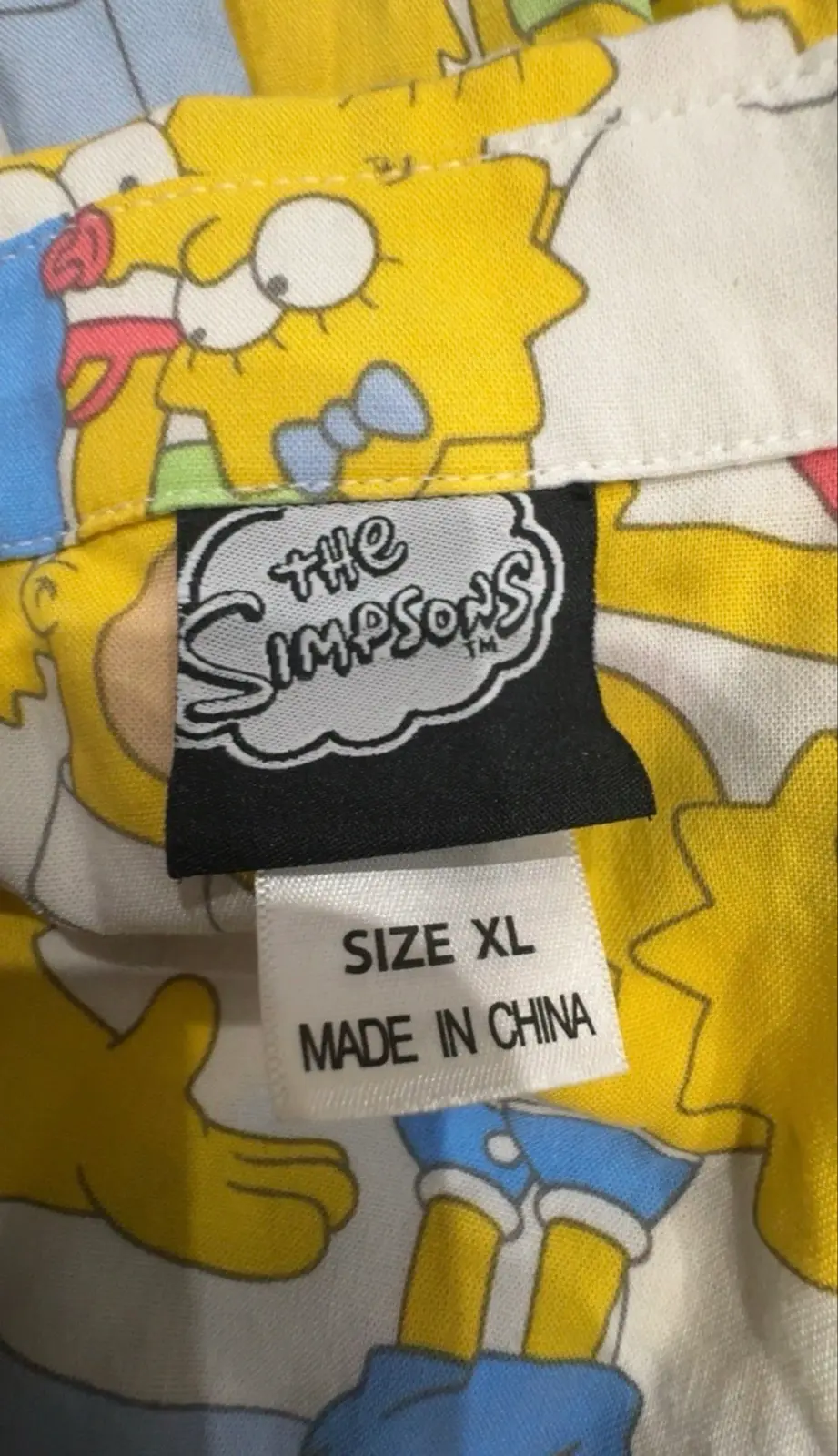 Simpsons men’s xl Shirt short sleeve – photo 3
