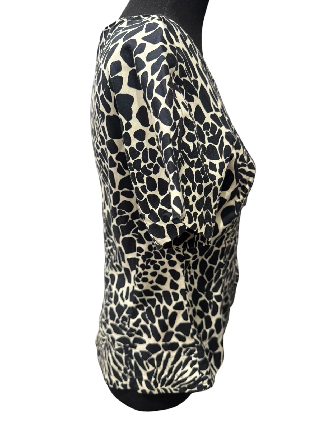Veronika maine animal print 10 blouse — photo 3