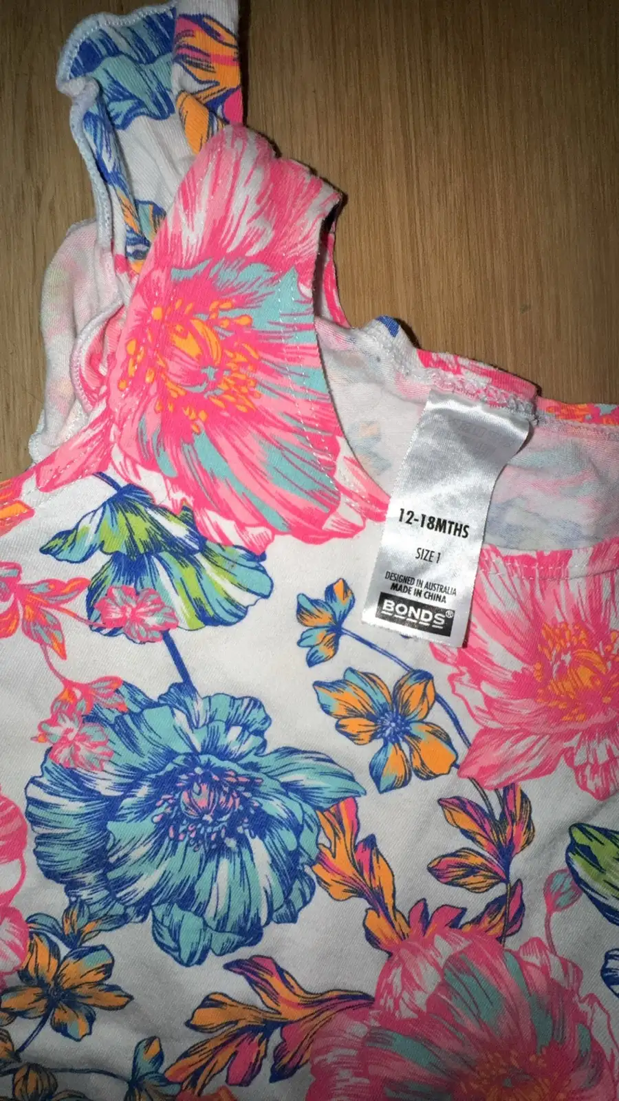 Bonds floral vintage summer onesie – photo 2