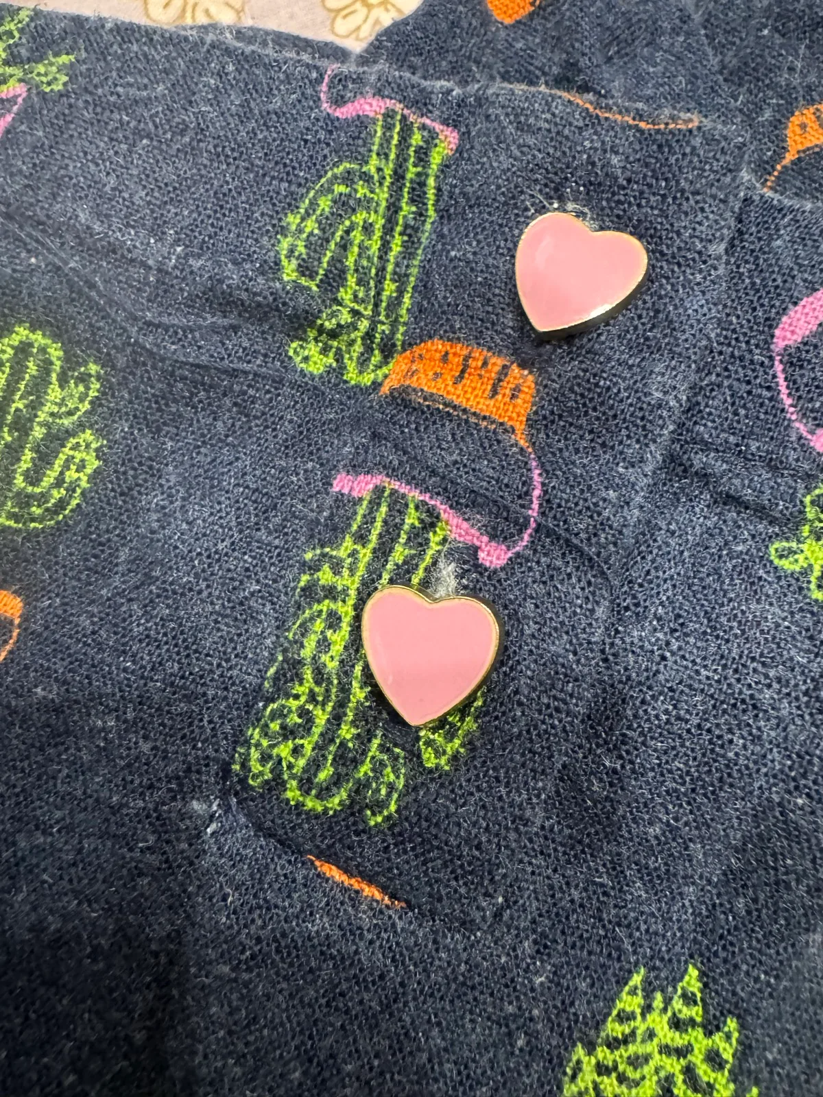 ModCloth ladies linen cactus top — photo 3