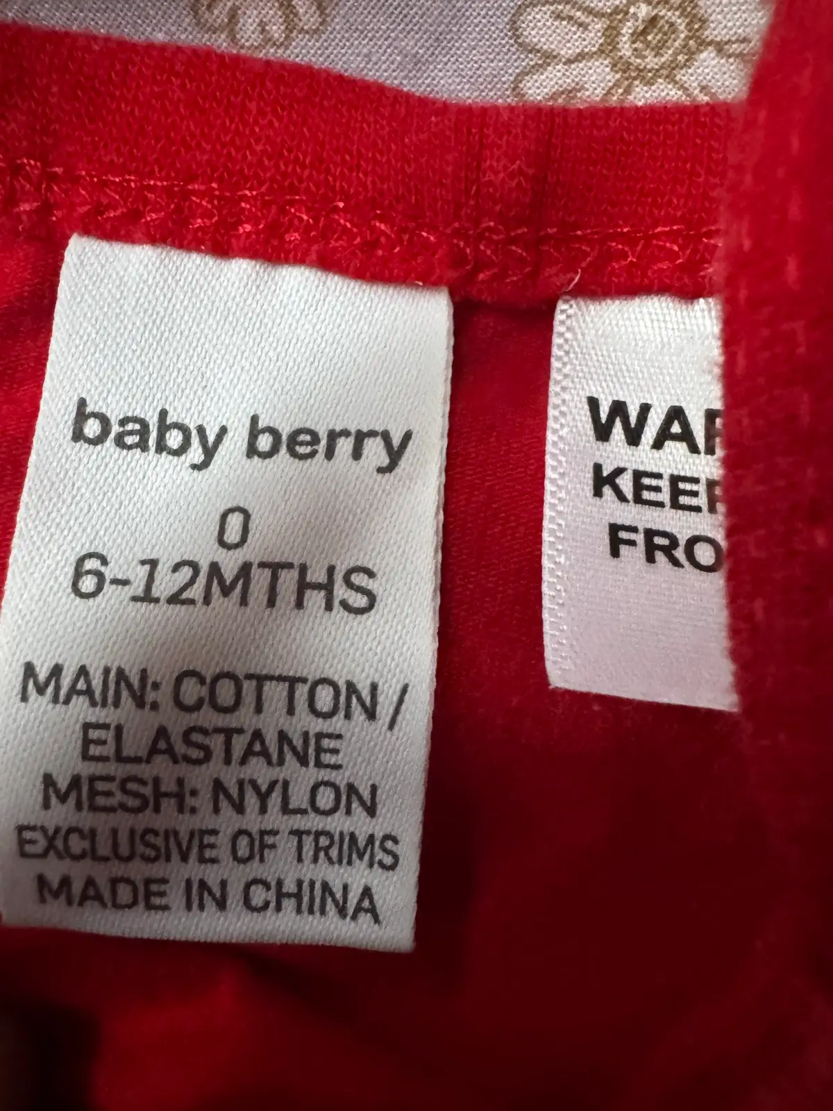 Baby girls red tutu Christmas dress – photo 3