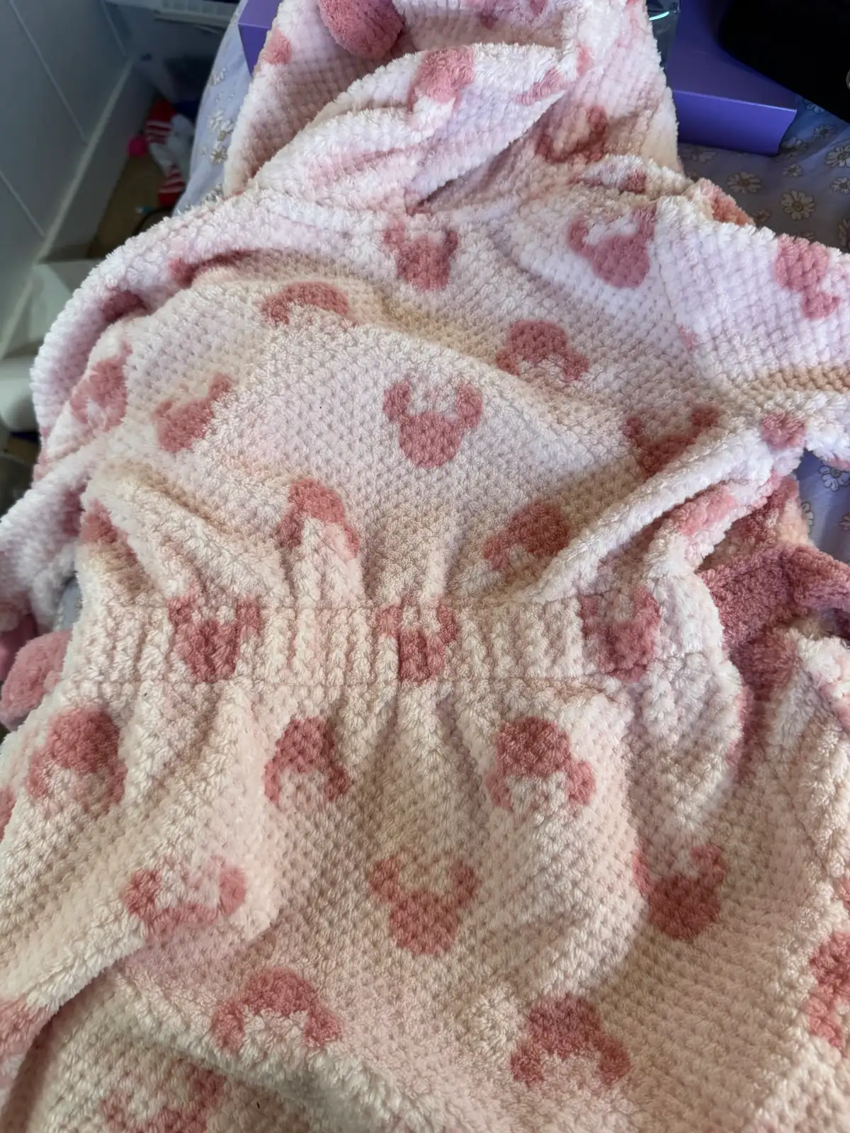 Disney Minnie Mouse dressing gown sz 1 – photo 4