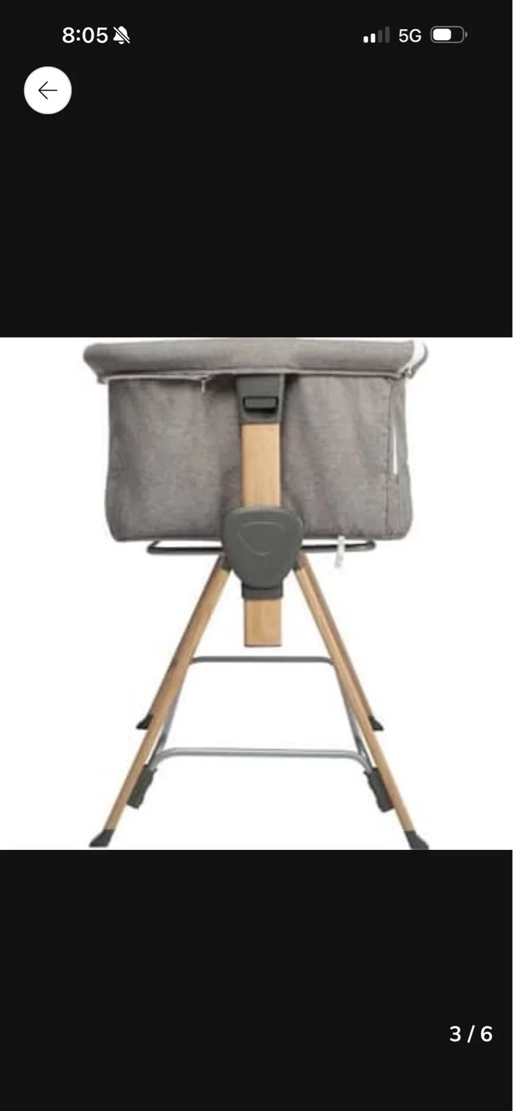 Grotime Baby basinette side sleeper new — photo 4