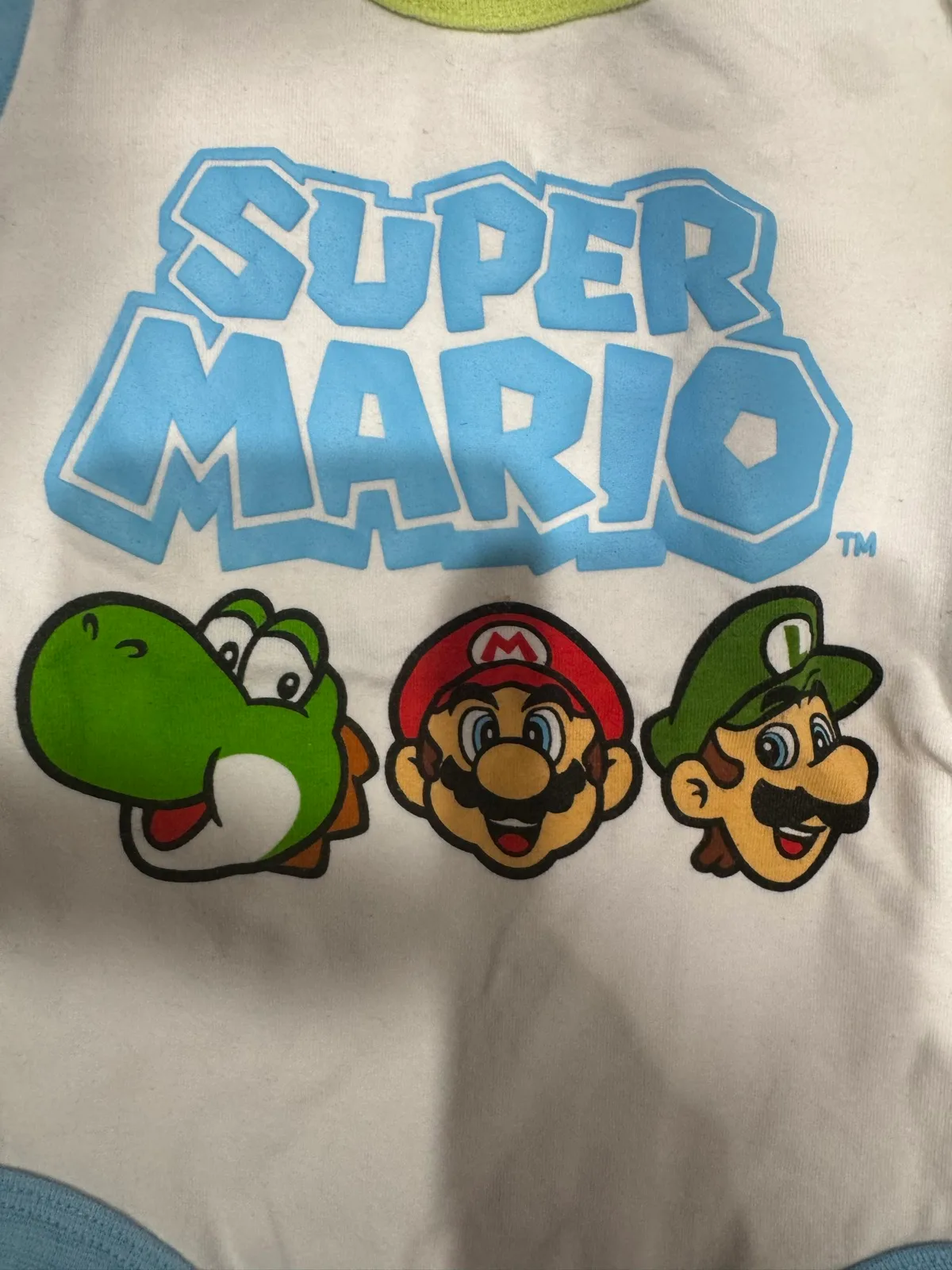 Mario baby onesie unise 3-6 m – photo 2