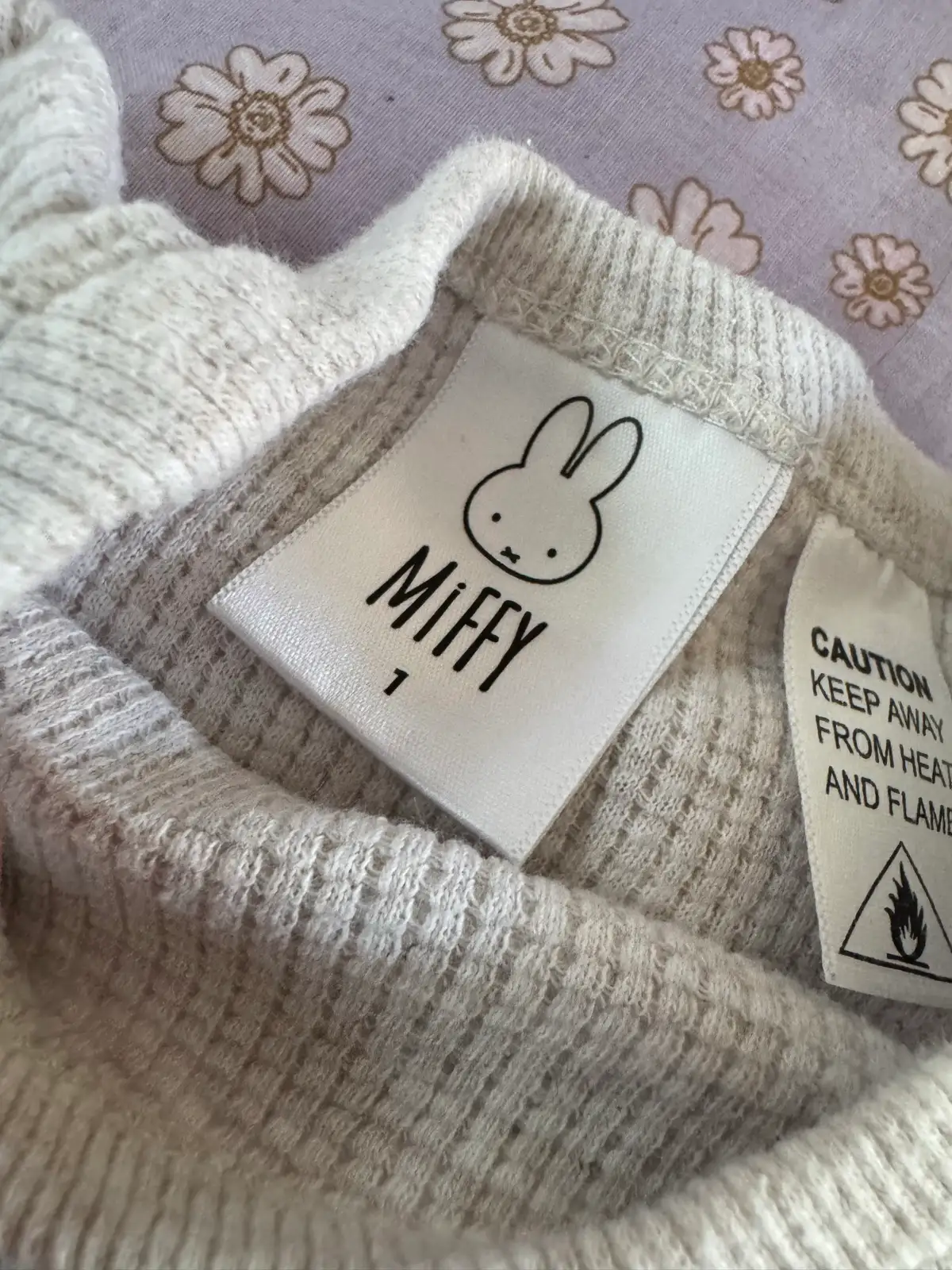 Miffy unisex baby outfit pans top – photo 4