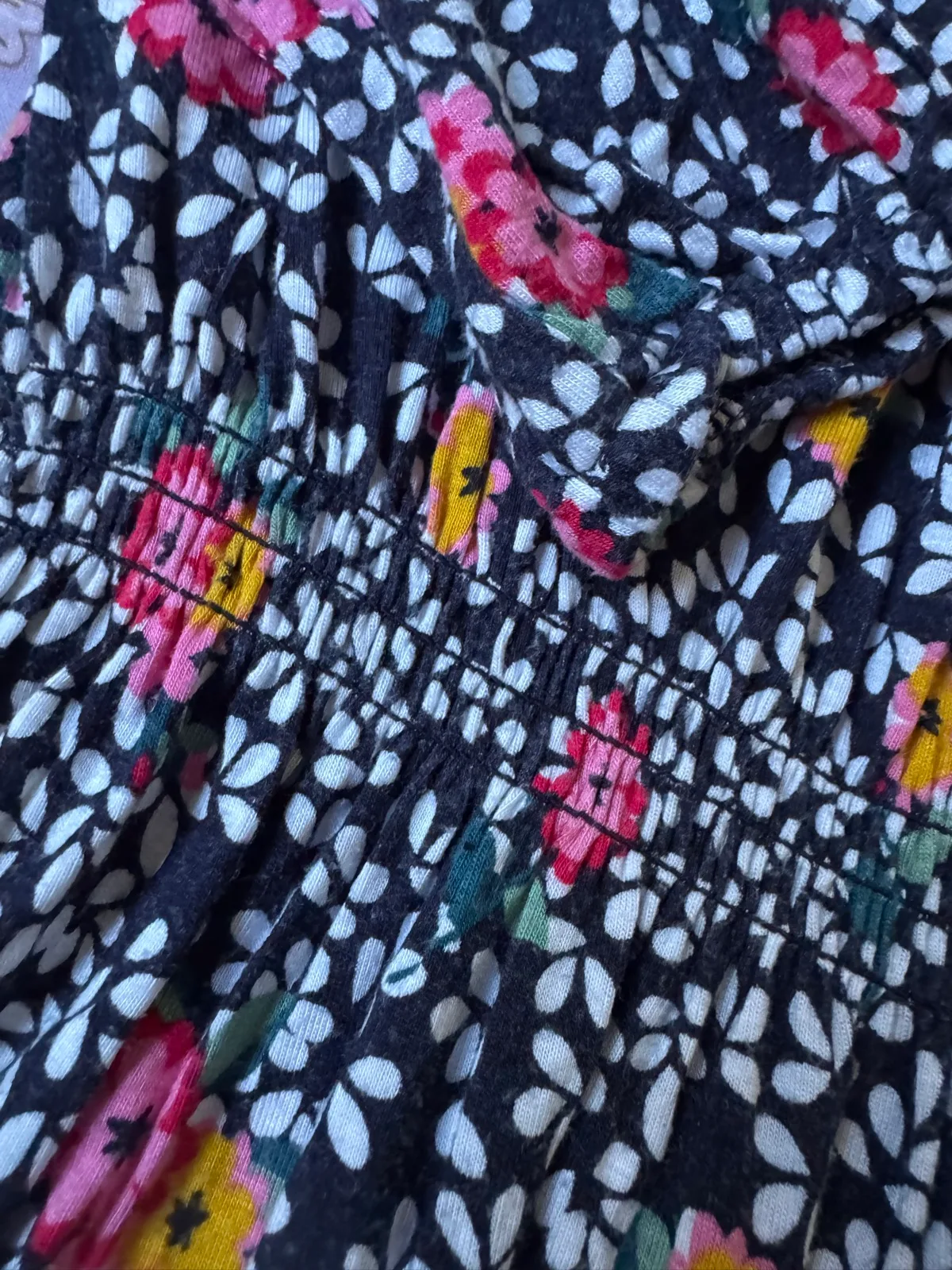 Milkshake l/sleeve floral dress sz7 — photo 2