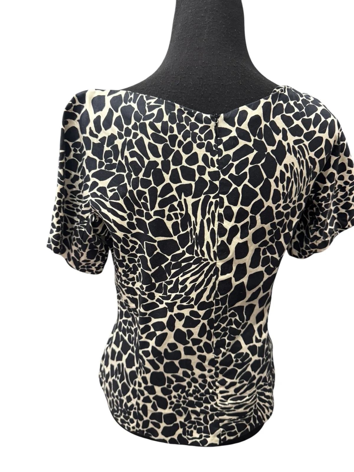 Veronika maine animal print 10 blouse — photo 2